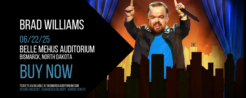 Brad Williams at Belle Mehus Auditorium