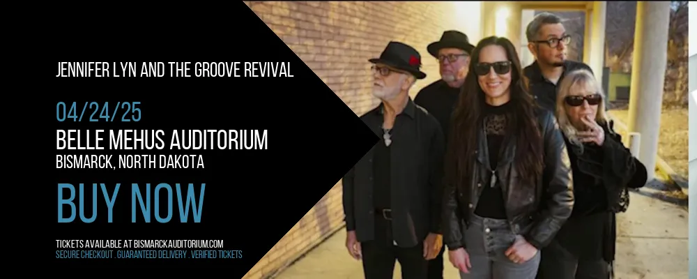 Jennifer Lyn and The Groove Revival at Belle Mehus Auditorium